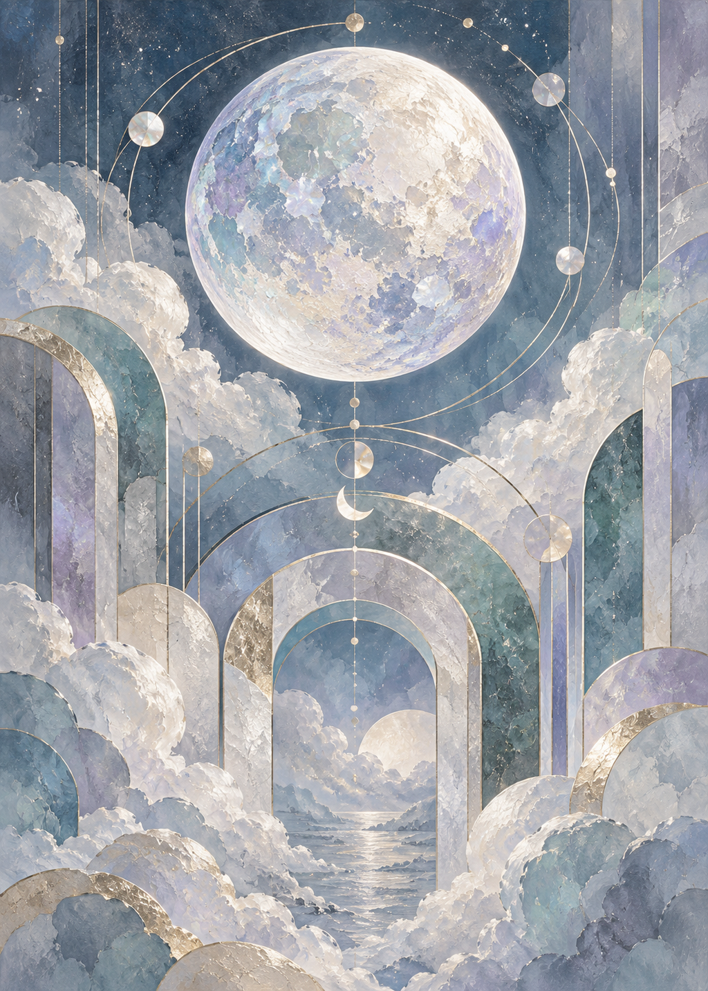 La Lune opaline