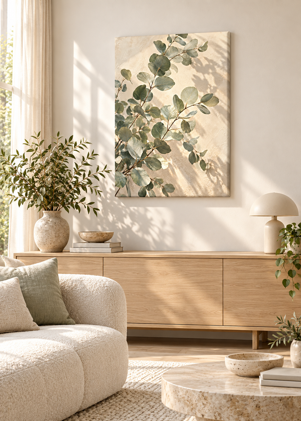 Sous les eucalyptus