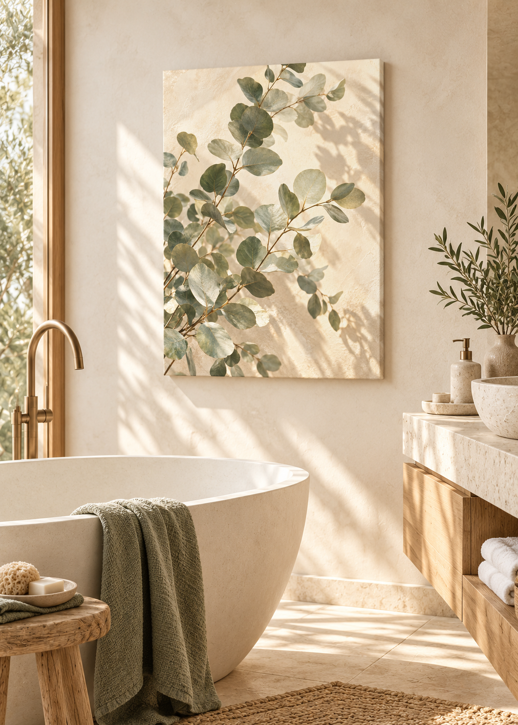 Sous les eucalyptus