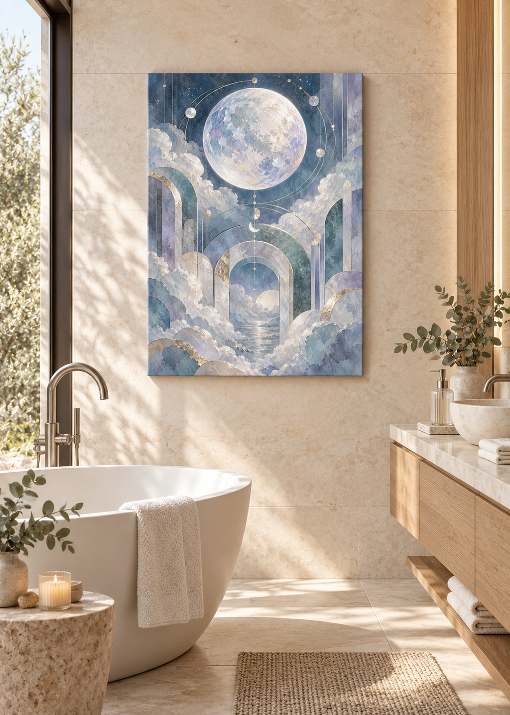 La Lune opaline